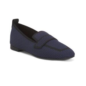 NWT LUXURY REBEL Women's Blue Blossom Loafers Size 5.5